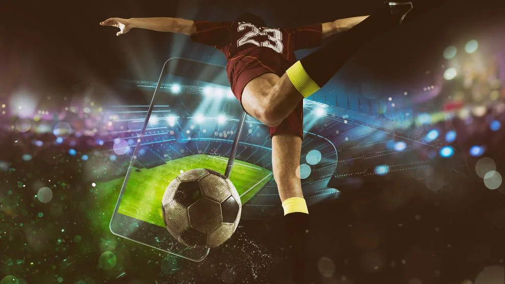 Tampilan olahraga untuk mengikuti pertandingan di perangkat mobile