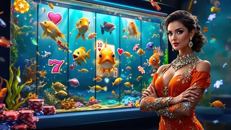 Ilustrasi sesi permainan RPVIP2 dengan status hasil pada layar